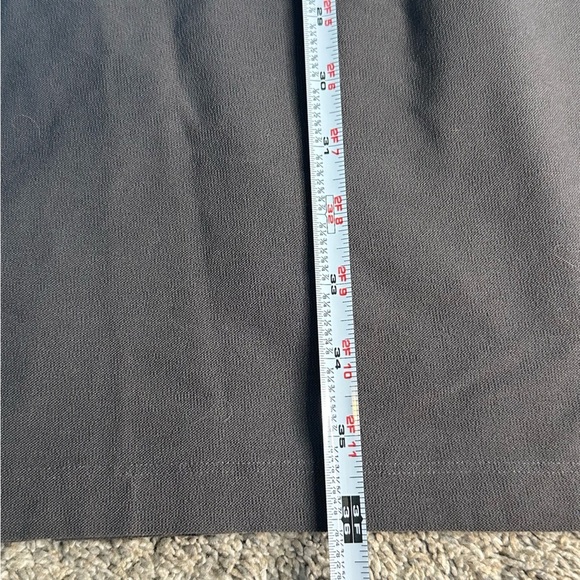 Eileen Fisher Grey washable stretch crepe dress XS gray sleeveless knee length - Picture 8 of 11